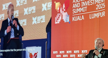 A empresários, Lula diz que mundo não aceita "nova Guerra Fria"