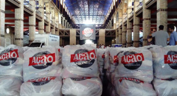 Alimentos da agricultura familiar abastecem a cesta do Natal sem Fome
