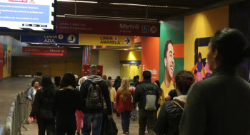 Após falha, Linha 4-Amarela do Metrô de SP volta a funcionar