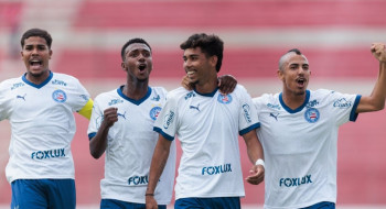 Bahia goleia Inter de Limeira na estreia da Copa SP de futebol júnior