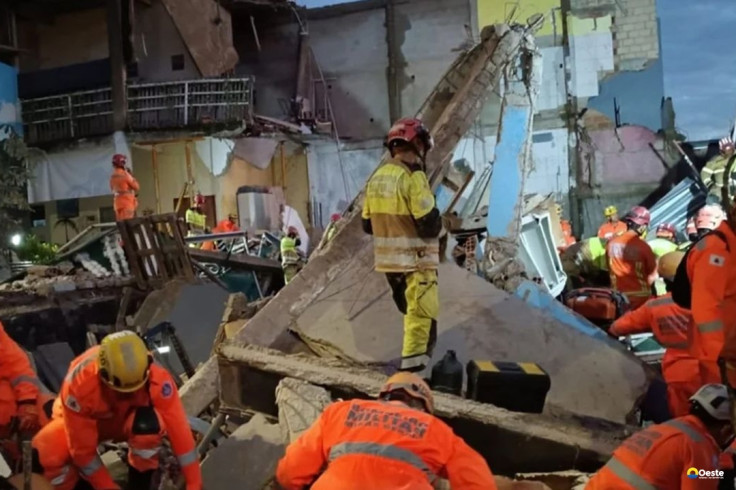 Bombeiros resgatam última vítima de escombros de lar de idosos em MG