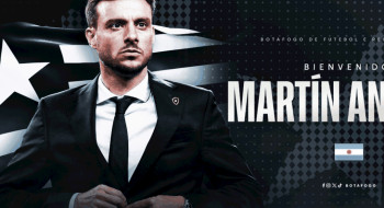 Botafogo anuncia contratação do técnico Martín Anselmi