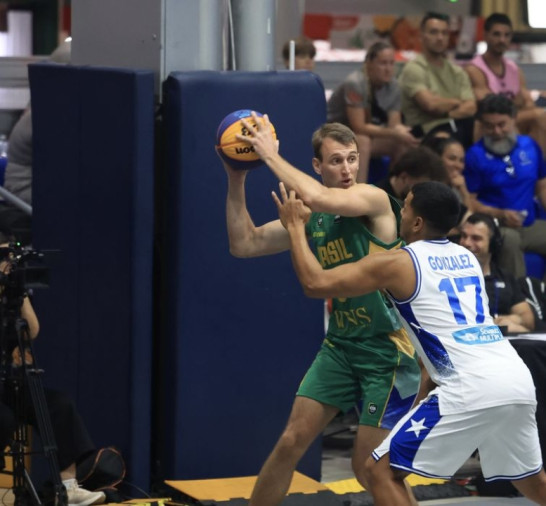 Brasil avança às quartas da AmeriCup no basquete masculino 3x3