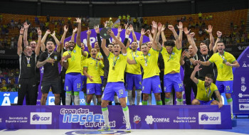 Brasil conquista a Copa das Nações de Futsal