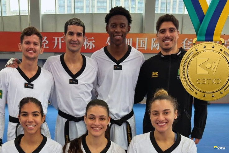 Brasil é tricampeão na Copa do Mundo por equipes de taekwondo na China