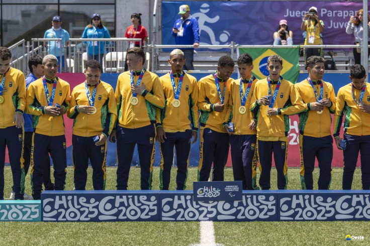 Brasil encerra Parapan de Jovens na liderança do quadro de medalhas