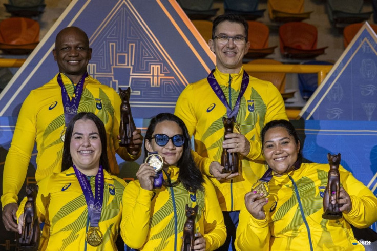 Brasil fecha Mundial de halterofilismo com ouro nas equipes femininas