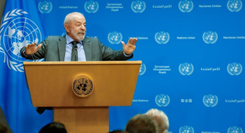 Brasil vai cobrar ONU sobre criação de Estado palestino, diz Lula