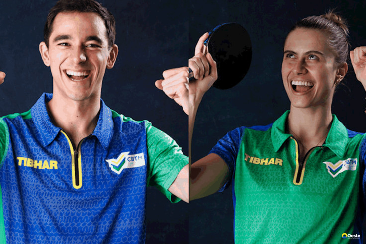 Calderano e Bruna Takahashi vencem estreia no WTT Champions Frankfurt