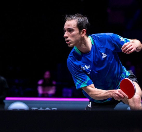 Calderano supera anfitrião na estreia do Europe Smash na Suécia