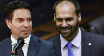 Câmara decide cassar mandatos de Eduardo Bolsonaro e Ramagem