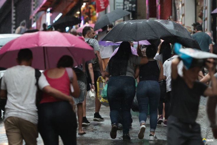 Capitais do Centro-Sul terão hoje chuvas e ventania