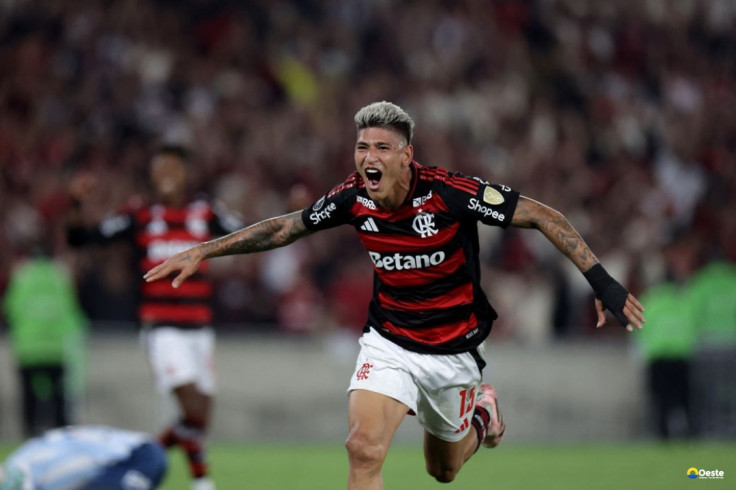 Carrascal decide e Flamengo fica em vantagem na semi da Libertadores