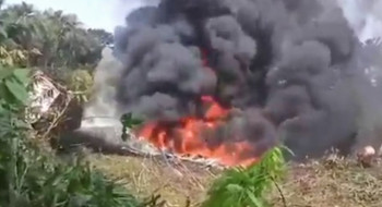 Chega a 66 número de mortos em queda de avião militar na Colômbia