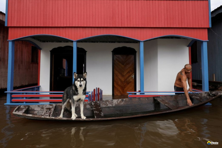 Cheia de rios amazônicos deixa 35 cidades em alerta e emergência
