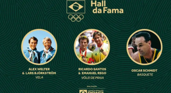 COB anuncia os atletas que serão homenageados este ano no Hall da Fama