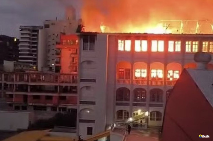 Colégio Marista, em Santa Maria (RS), é atingido por incêndio