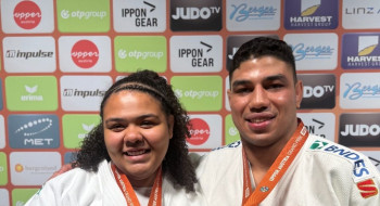 Com mais 2 pódios, Brasil encerra Grand Prix de judô com 6 medalhas