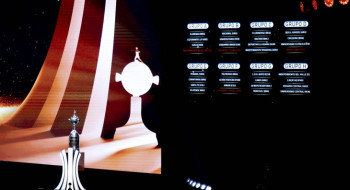 Conmebol sorteia grupos da Copa Libertadores 2026