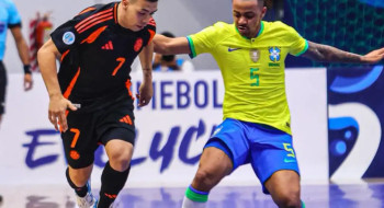 Copa América de Futsal: Brasil empata com Colômbia em estreia difícil
