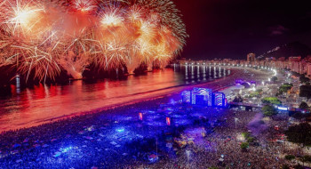 Copacabana promete drones e queima de fogos mais longa na virada