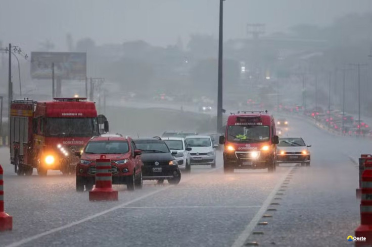 Defesa Civil alerta para temporal em Santa Catarina