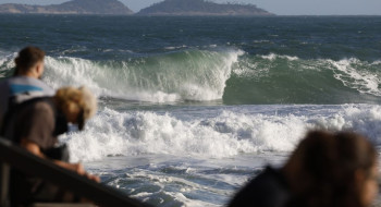 Defesa Civil confirma manutenção do alerta de ressaca em praias do Rio