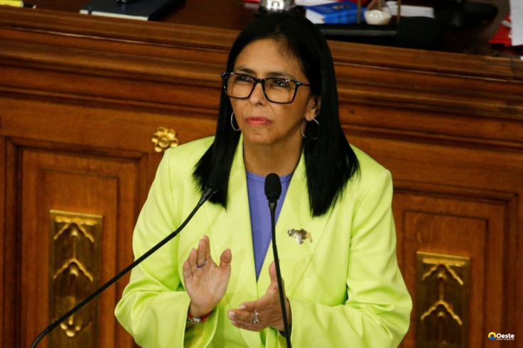 Delcy Rodríguez apresenta proposta de anistia geral na Venezuela