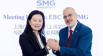 EBC fecha parceria com Shangai Media Group