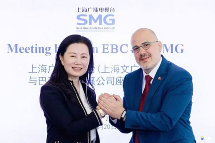 EBC fecha parceria com Shangai Media Group