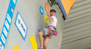 Eduardo Schaus conquista prata no Mundial de escalada paralímpica