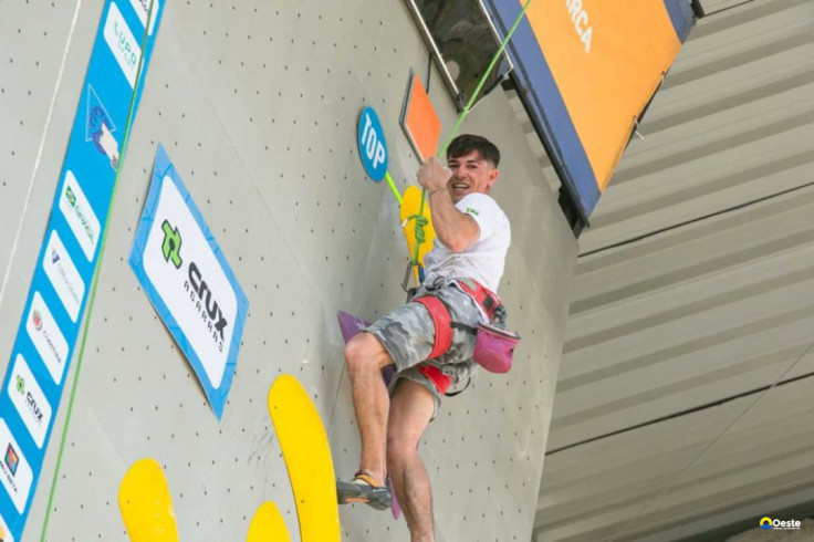 Eduardo Schaus conquista prata no Mundial de escalada paralímpica