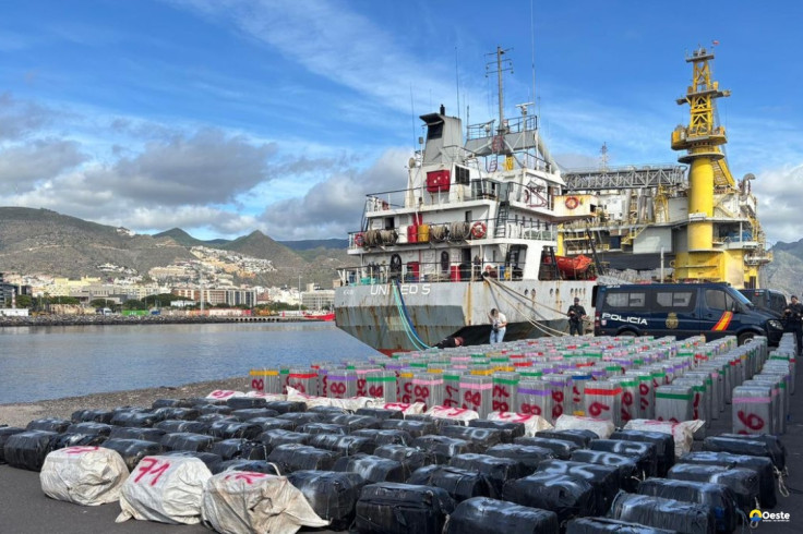 Espanha apreende cocaína a bordo de navio que fez escala no Brasil