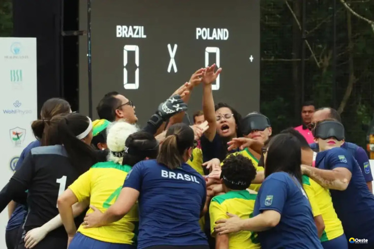 Estreante, Brasil avança às semifinais do Mundial de cegas na Índia