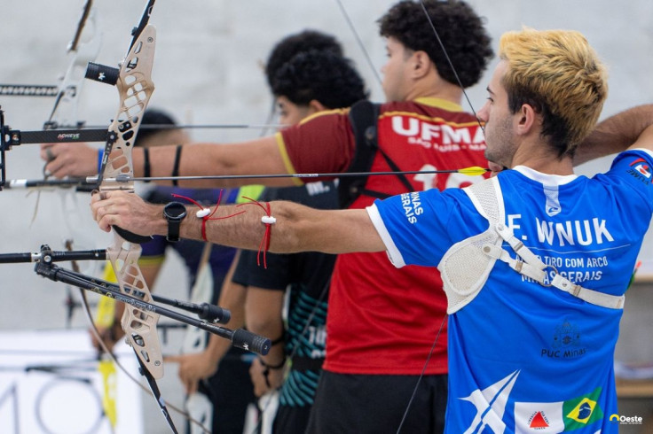 Fabio Klier é ouro no tiro com arco na estreia da modalidade no JUBs