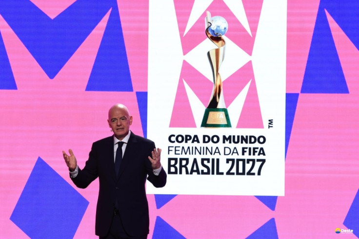 Fifa lança marca da Copa Feminina 2027 em evento no Rio de Janeiro