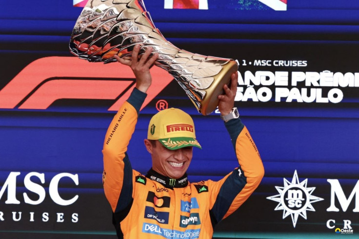 Fórmula 1: Lando Norris vence GP do Brasil e abre vantagem na ponta