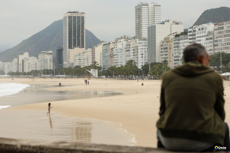 Frente fria chega ao Rio com pancadas de chuva e vento forte