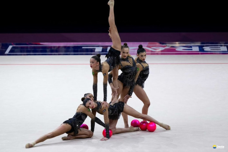Ginástica rítmica: Brasil é bronze e garante vaga em Los Angeles 2028