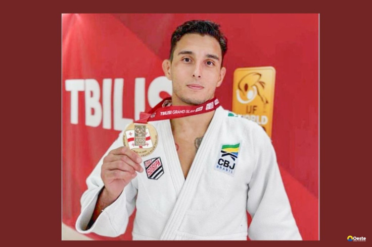 Guilherme Schimidt é bronze no Grand Slam de Tbilisi