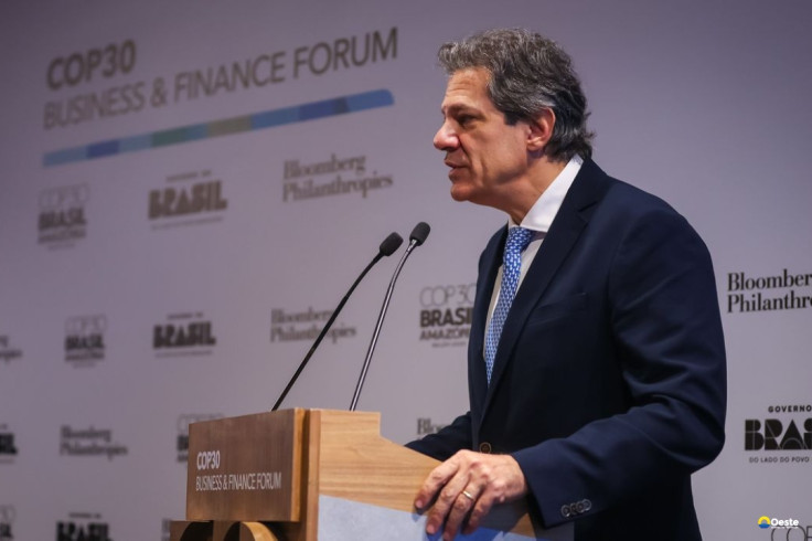 Haddad diz esperar US$ 10 bi para fundo de proteção às florestas