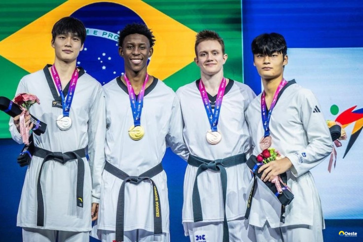 Henrique Marques conquista 2º ouro brasileiro no Mundial de Taekwondo