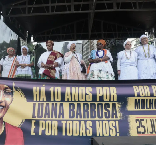 Homenagem a Luana Barbosa marca a 11ª Marcha das Mulheres Negras em SP