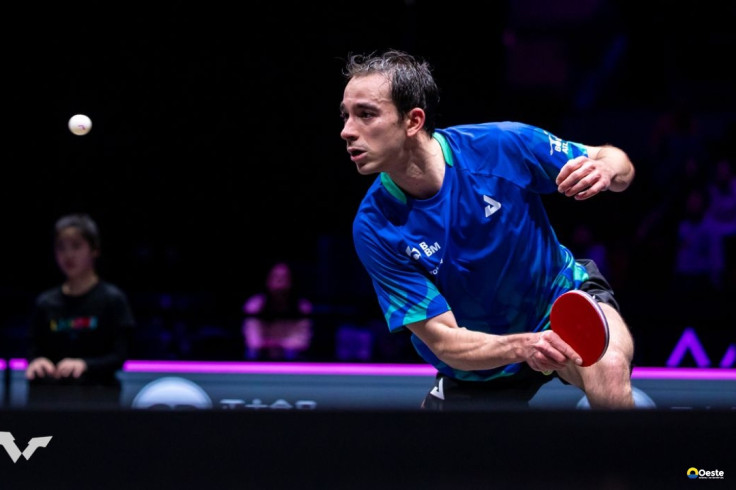 Hugo Calderano perde de algoz olímpico e cai em torneio na China