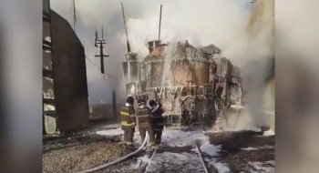 Incêndio atinge subestação de energia em Embu-Guaçu