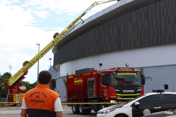 Incêndio no Velódromo do Rio é controlado; pista não teve impacto