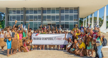 Indígenas promovem mobilização em todo o país contra marco temporal