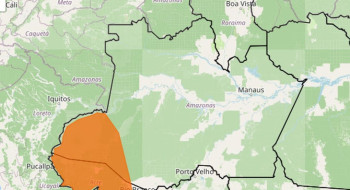 Inmet emite alerta laranja para chuvas em municípios do Acre