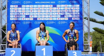 Jéssica Ferreira conquista bronze no Mundial de triatlo paralímpico
