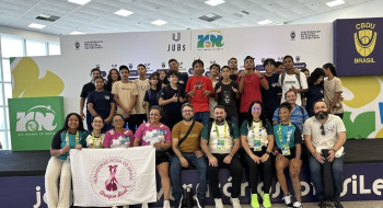 Jogos Universitários Brasileiros abrem espaço para o Outubro Rosa